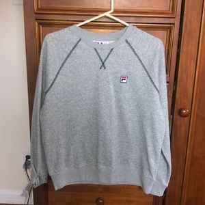 Grey FILA crew neck